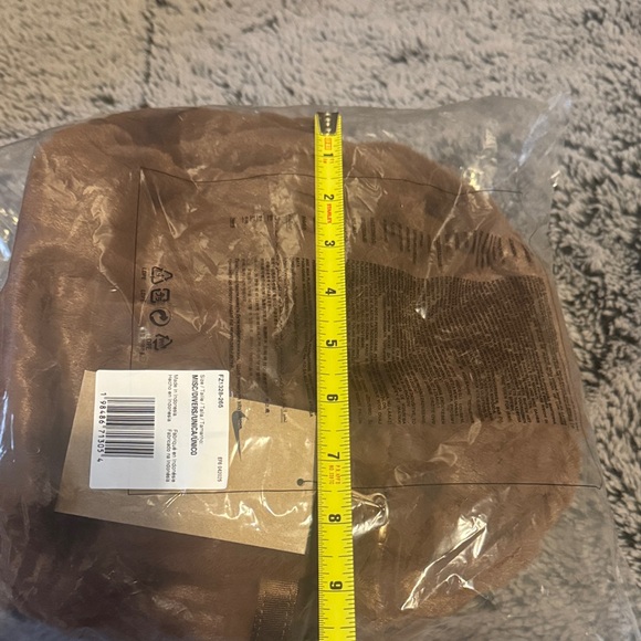 Nike Brown Faux-Fur Mini Backpack - Picture 12 of 13